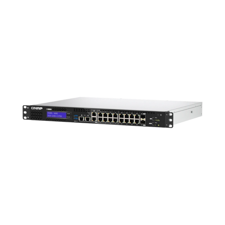 QNAP QGD-1602P-C3758-8G 16-Port Multi-Gig PoE 4 Compliant Managed Switch & NAS Enclosure — Being Shipped