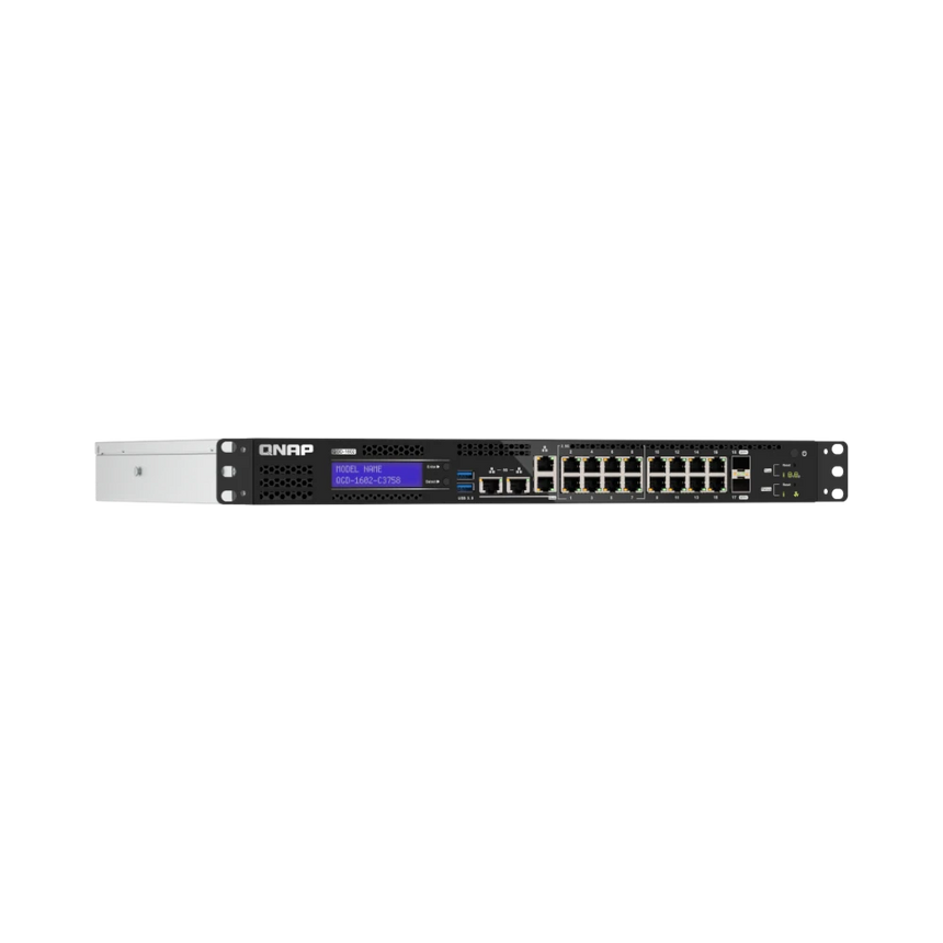 QNAP QGD-1602P-C3758-8G 16-Port Multi-Gig PoE 4 Compliant Managed Switch & NAS Enclosure — Being Shipped