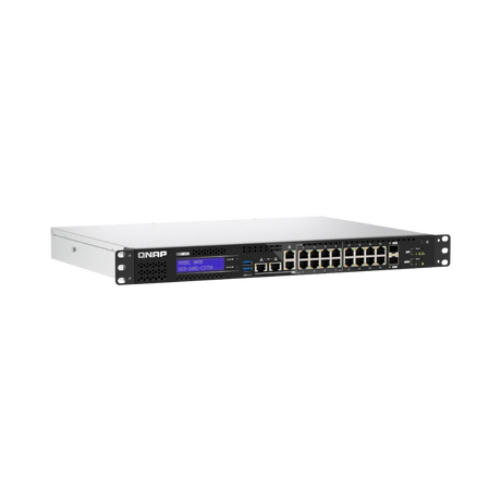 QNAP QGD-1602P-C3758-8G 16-Port Multi-Gig PoE 4 Compliant Managed Switch & NAS Enclosure — Being Shipped