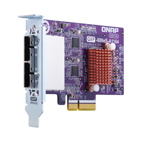 QNAP 2-Port SFF-8088 SATA III Host Bus Adapter for QNAP NAS Arrays — Being Shipped