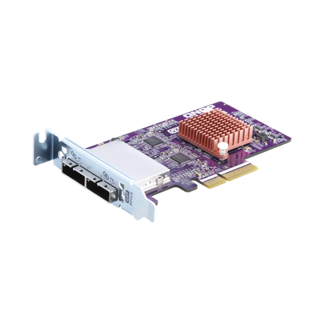 QNAP 2-Port SFF-8088 SATA III Host Bus Adapter for QNAP NAS Arrays — Being Shipped