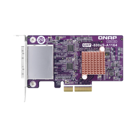 QNAP 2-Port SFF-8088 SATA III Host Bus Adapter for QNAP NAS Arrays — Being Shipped