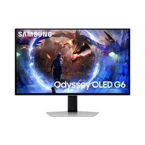 Samsung Odyssey QD-OLED G6 G60SD 27" 16:9 360Hz QHD OLED Gaming Monitor (Silver) — Being Shipped