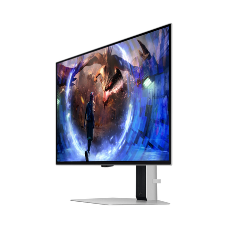 Samsung Odyssey QD-OLED G6 G60SD 27" 16:9 360Hz QHD OLED Gaming Monitor (Silver) — Being Shipped