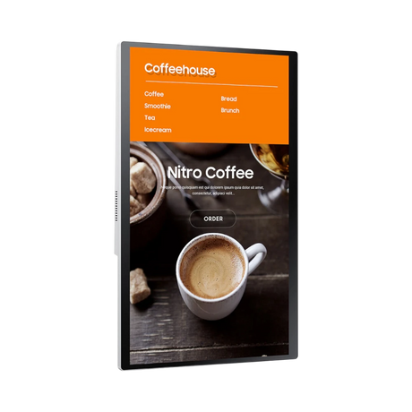 Samsung KM24A Tizen Kiosk 24" 16:9 60Hz FHD IPS Portrait Touchscreen Commercial Kiosk Monitor (Screen Only) — Being Shipped