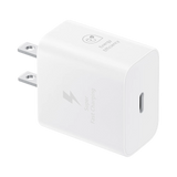Samsung 25W PD Power Adapter with USB C Cable (White) — Being Shipped