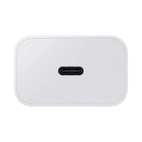 Samsung 25W PD Power Adapter with USB C Cable (White) — Being Shipped