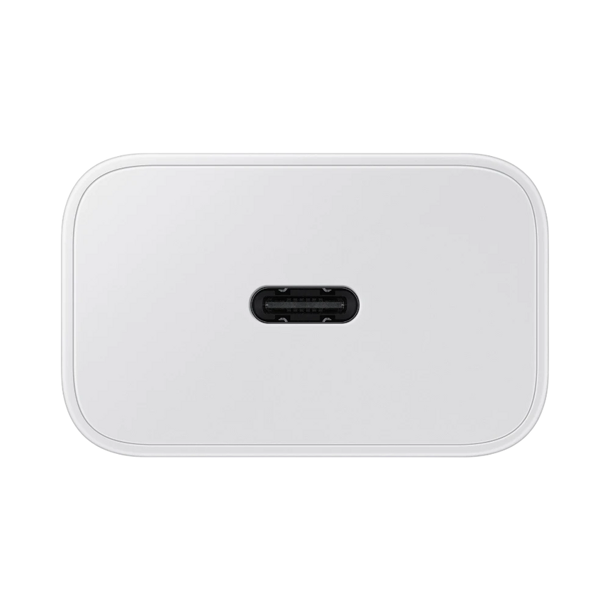 Samsung 25W PD Power Adapter with USB C Cable (White) — Being Shipped