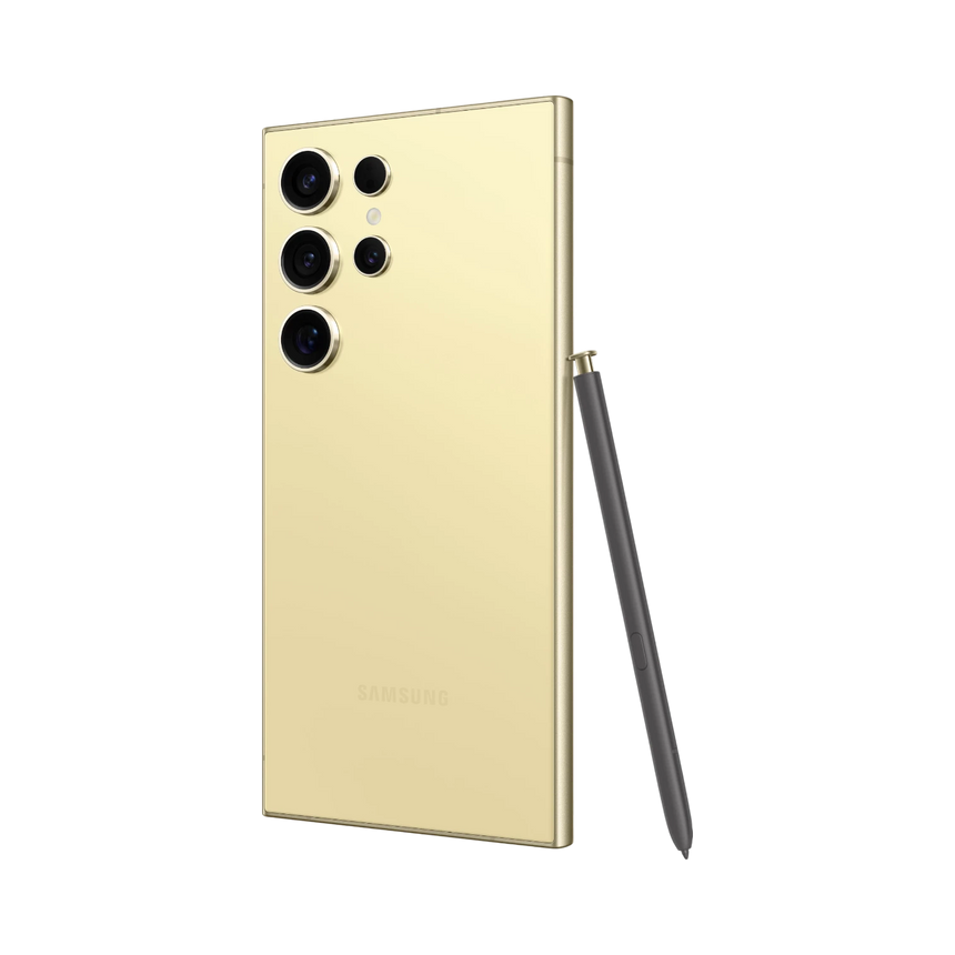 Samsung Galaxy S24 Ultra Smartphone, 12GB RAM, 256GB Storage (Unlocked, Titanium Yellow) — Being Shipped