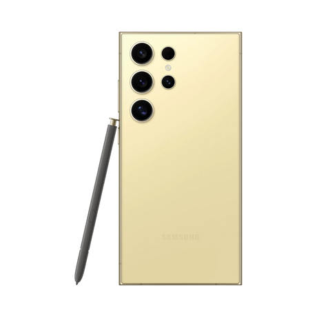 Samsung Galaxy S24 Ultra Smartphone, 12GB RAM, 256GB Storage (Unlocked, Titanium Yellow) — Being Shipped