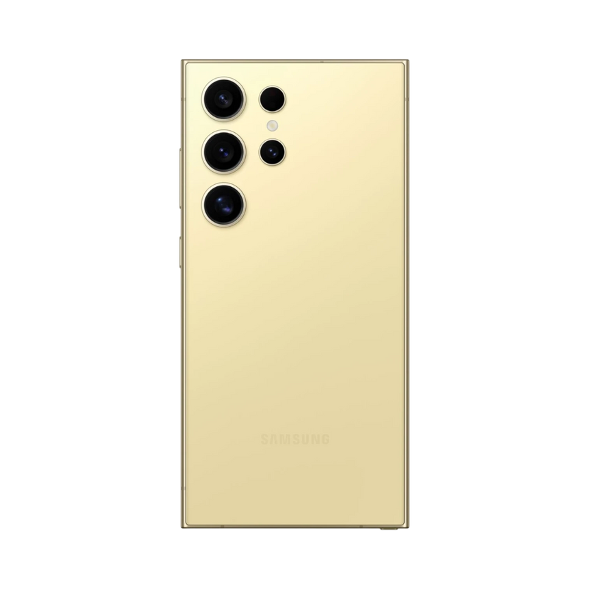 Samsung Galaxy S24 Ultra Smartphone, 12GB RAM, 256GB Storage (Unlocked, Titanium Yellow) — Being Shipped