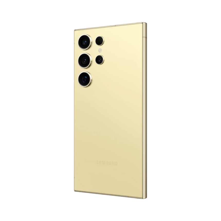 Samsung Galaxy S24 Ultra Smartphone, 12GB RAM, 256GB Storage (Unlocked, Titanium Yellow) — Being Shipped