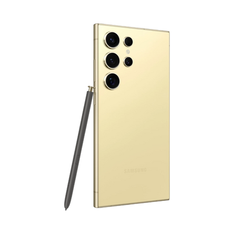 Samsung Galaxy S24 Ultra Smartphone, 12GB RAM, 256GB Storage (Unlocked, Titanium Yellow) — Being Shipped