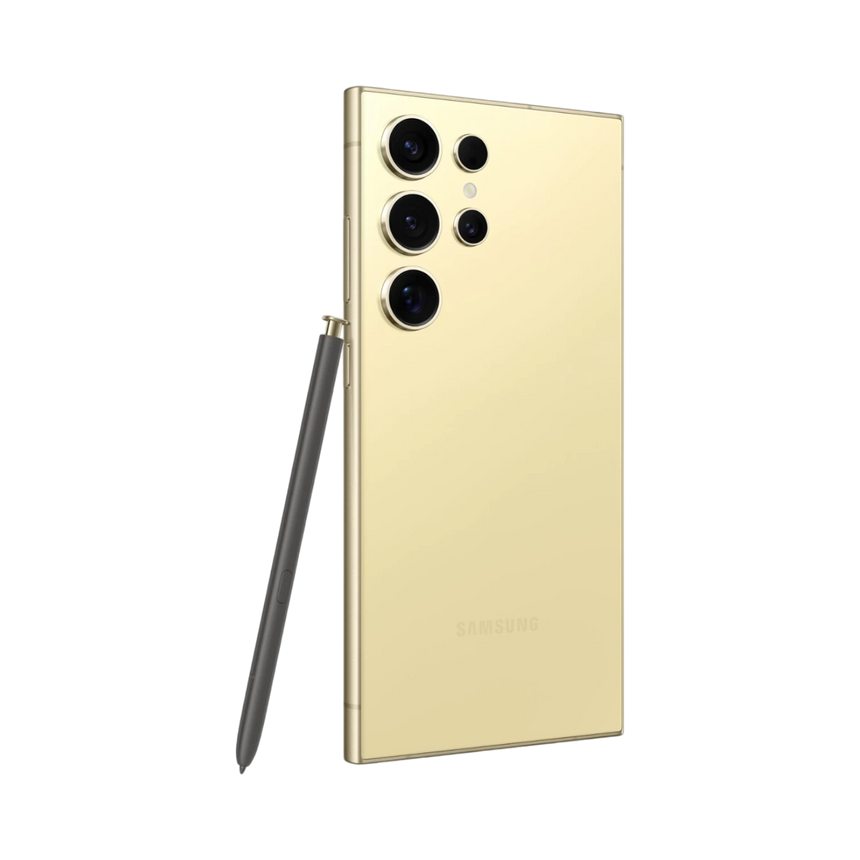 Samsung Galaxy S24 Ultra Smartphone, 12GB RAM, 256GB Storage (Unlocked, Titanium Yellow) — Being Shipped