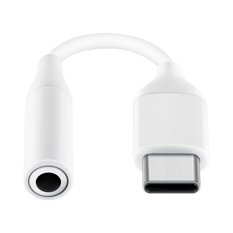 Samsung USB Type-C to 3.5mm Headphone Jack Adapter (White) — Being Shipped