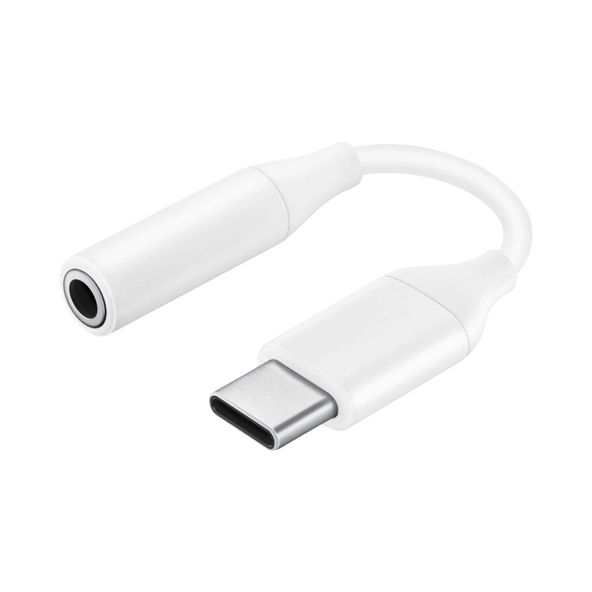 Samsung USB Type-C to 3.5mm Headphone Jack Adapter (White) — Being Shipped