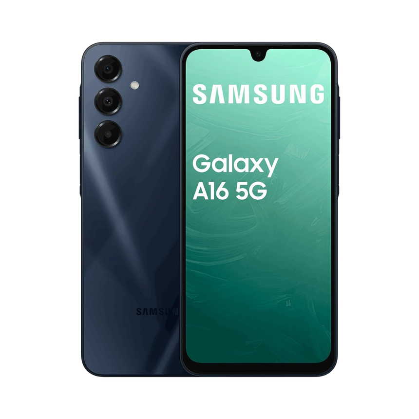 Samsung Galaxy A16 5G Smartphone, Exynos 1330, 4GB RAM, 128GB Storage (Unlocked, Blue Black) — Being Shipped