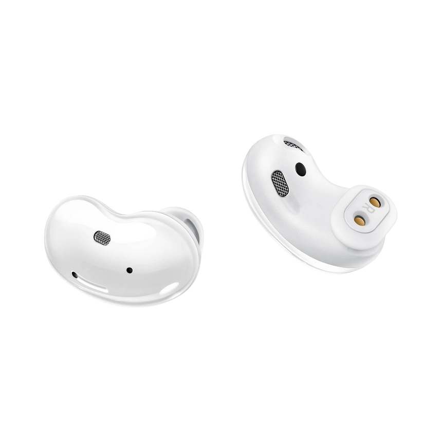 Samsung Galaxy Buds Live Noise-Canceling True Wireless Earbud Headphones (Mystic White) — Being Shipped
