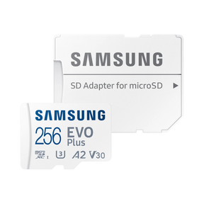 Samsung EVO Plus 256GB UHS-I microSDXC Memory Card with SD Adapter — Being Shipped