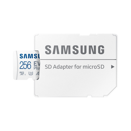 Samsung EVO Plus 256GB UHS-I microSDXC Memory Card with SD Adapter — Being Shipped