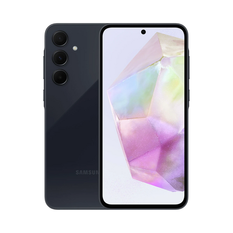 Samsung Galaxy A35 5G Smartphone, Exynos 1380, 6GB RAM, 128GB Storage (Unlocked, Awesome Navy) — Being Shipped