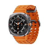 Samsung Galaxy Watch Ultra Titanium 47mm LTE Smartwatch (Orange Band, Titanium Gray) — Being Shipped
