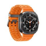 Samsung Galaxy Watch Ultra Titanium 47mm LTE Smartwatch (Orange Band, Titanium Gray) — Being Shipped