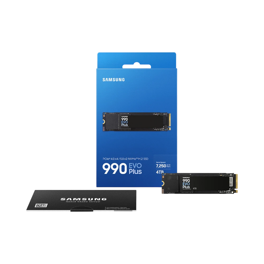 Samsung 990 EVO Plus 4TB M.2 2280 PCIe 5.0 x2 Internal SSD — Being Shipped