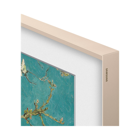 Samsung 85" LS03B/LS03A The Frame TV Magnetic Metal Bezel (Sand Gold) — Being Shipped