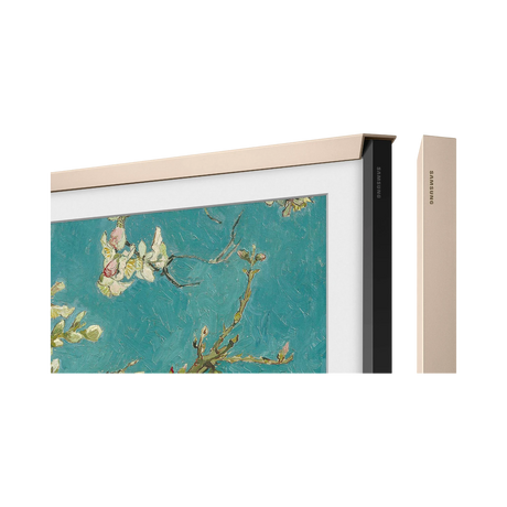 Samsung 85" LS03B/LS03A The Frame TV Magnetic Metal Bezel (Sand Gold) — Being Shipped