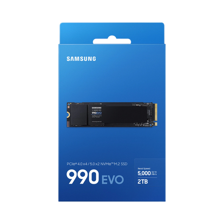 Samsung 990 EVO 2TB M.2 2280 PCIe 4.0 x4 / 5.0 x2 Internal SSD — Being Shipped