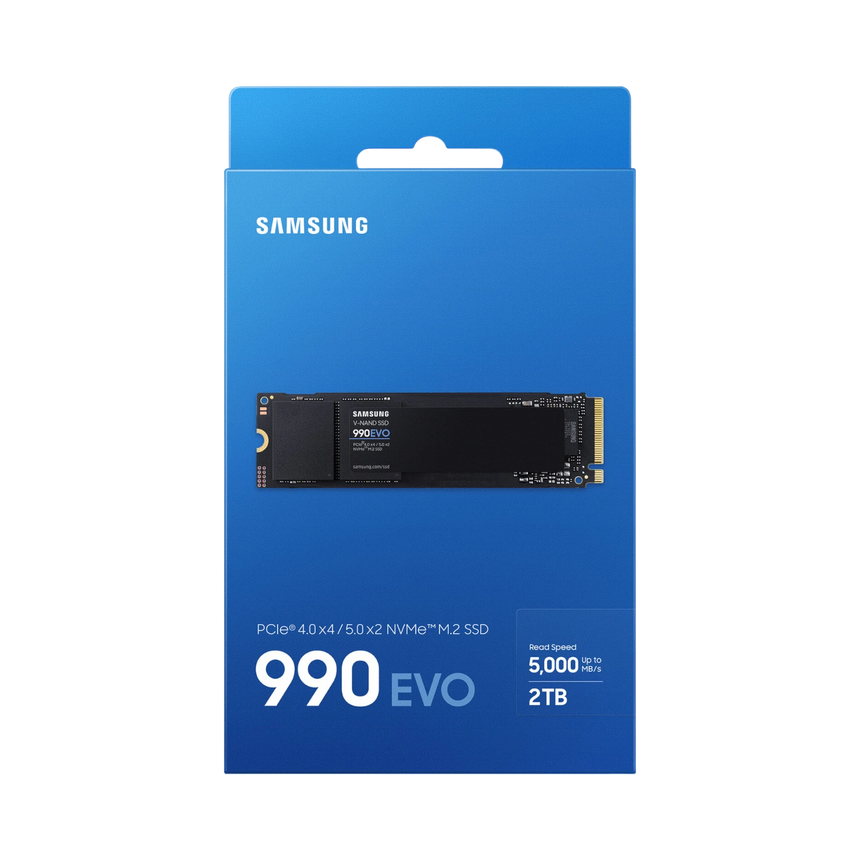 Samsung 990 EVO 2TB M.2 2280 PCIe 4.0 x4 / 5.0 x2 Internal SSD — Being Shipped