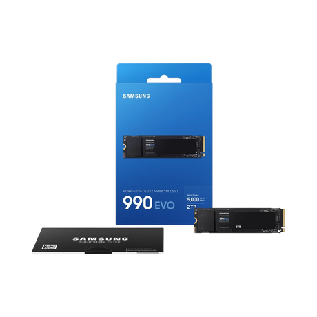Samsung 990 EVO 2TB M.2 2280 PCIe 4.0 x4 / 5.0 x2 Internal SSD — Being Shipped