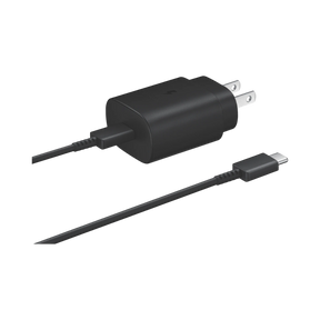 Samsung 25W USB Type-C Fast Charging Wall Charger (Black) — Being Shipped