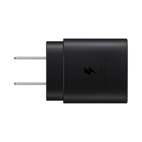 Samsung 25W USB Type-C Fast Charging Wall Charger (Black) — Being Shipped
