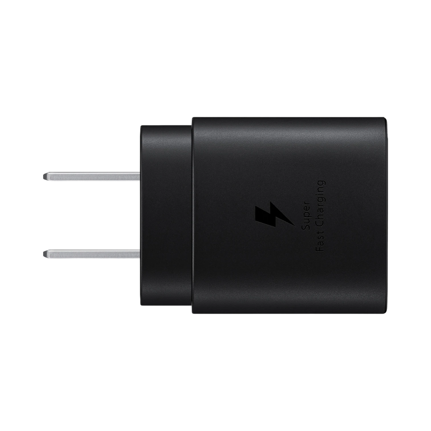 Samsung 25W USB Type-C Fast Charging Wall Charger (Black) — Being Shipped