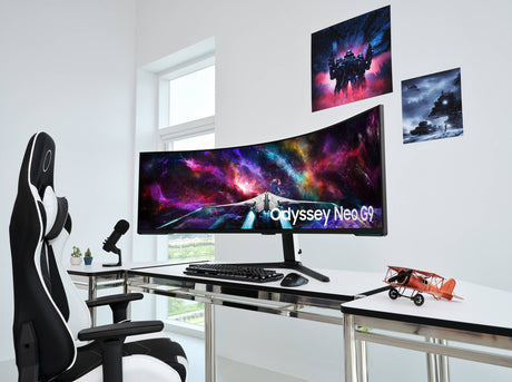Samsung Odyssey Neo G9 57" 32:9 240Hz Dual 4K HDR Mini-LED VA LCD Curved Ultrawide Gaming Monitor — Being Shipped