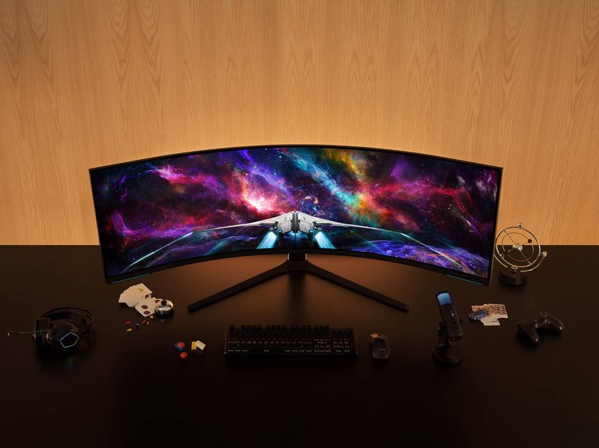 Samsung Odyssey Neo G9 57" 32:9 240Hz Dual 4K HDR Mini-LED VA LCD Curved Ultrawide Gaming Monitor — Being Shipped