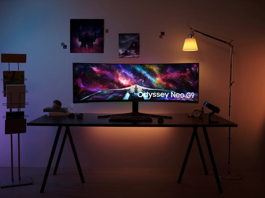 Samsung Odyssey Neo G9 57" 32:9 240Hz Dual 4K HDR Mini-LED VA LCD Curved Ultrawide Gaming Monitor — Being Shipped