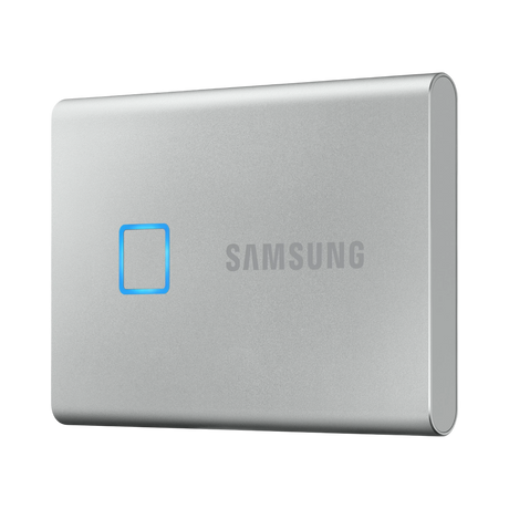 Samsung T7 Touch 1TB PCIe NVMe USB 3.2 Gen 2 Portable SSD (Silver) — Being Shipped