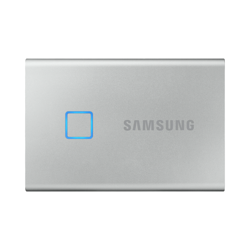 Samsung T7 Touch 1TB PCIe NVMe USB 3.2 Gen 2 Portable SSD (Silver) — Being Shipped