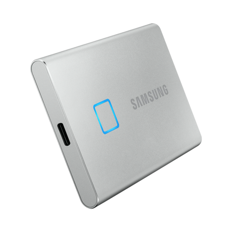 Samsung T7 Touch 1TB PCIe NVMe USB 3.2 Gen 2 Portable SSD (Silver) — Being Shipped