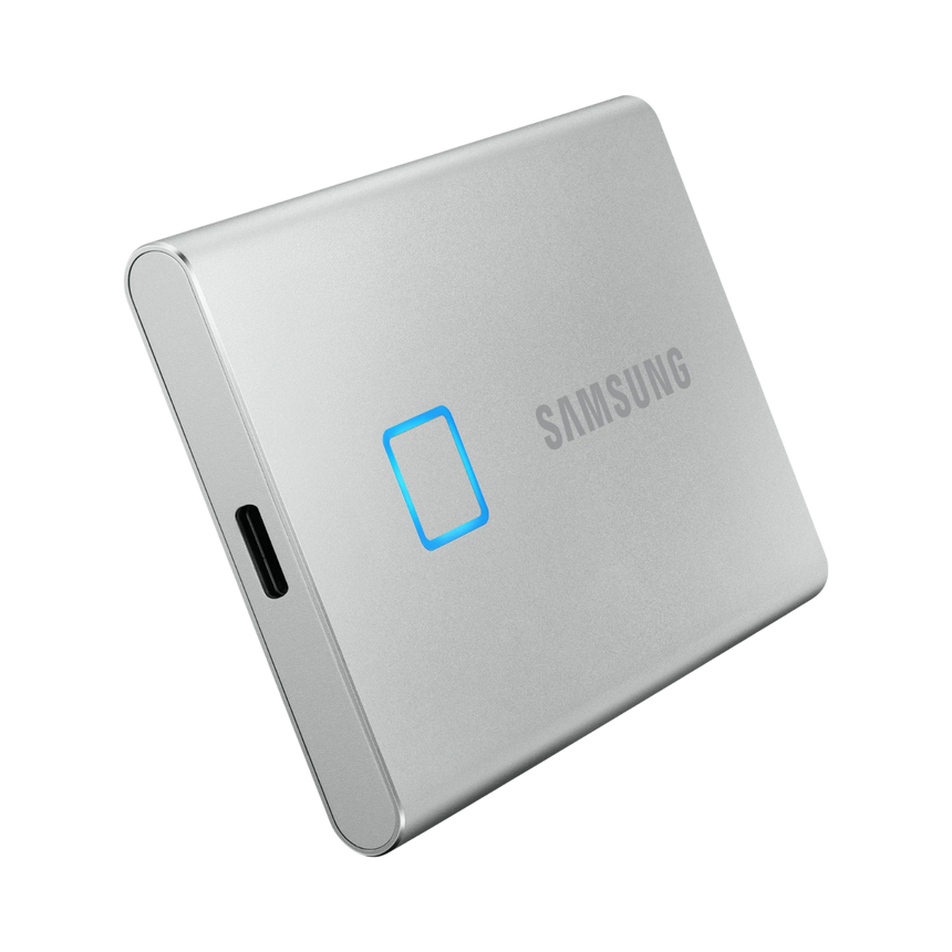 Samsung T7 Touch 1TB PCIe NVMe USB 3.2 Gen 2 Portable SSD (Silver) — Being Shipped