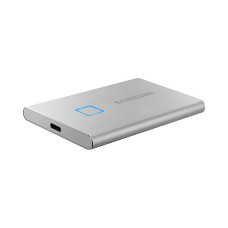 Samsung T7 Touch 1TB PCIe NVMe USB 3.2 Gen 2 Portable SSD (Silver) — Being Shipped