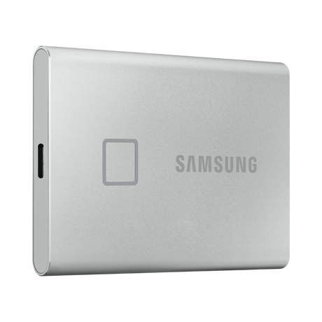 Samsung T7 Touch 1TB PCIe NVMe USB 3.2 Gen 2 Portable SSD (Silver) — Being Shipped