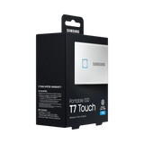 Samsung T7 Touch 1TB PCIe NVMe USB 3.2 Gen 2 Portable SSD (Silver) — Being Shipped