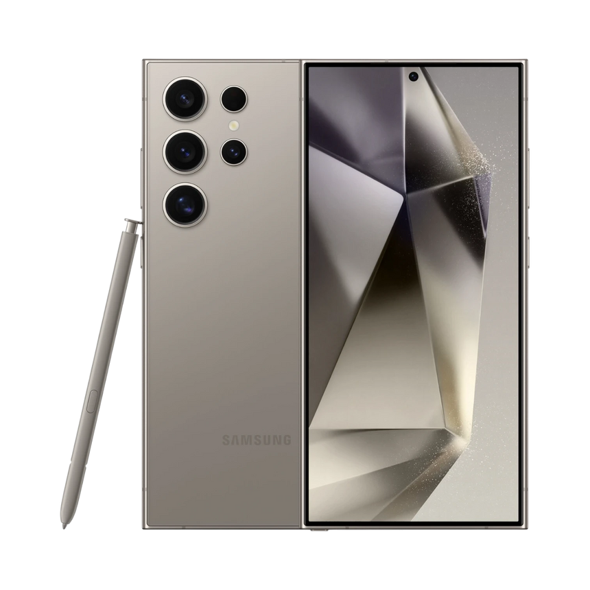 Samsung Galaxy S24 Ultra Smartphone, Qualcomm Snapdragon 8, 12GB RAM, 512GB Storage (Unlocked, Titanium Gray) — Being Shipped