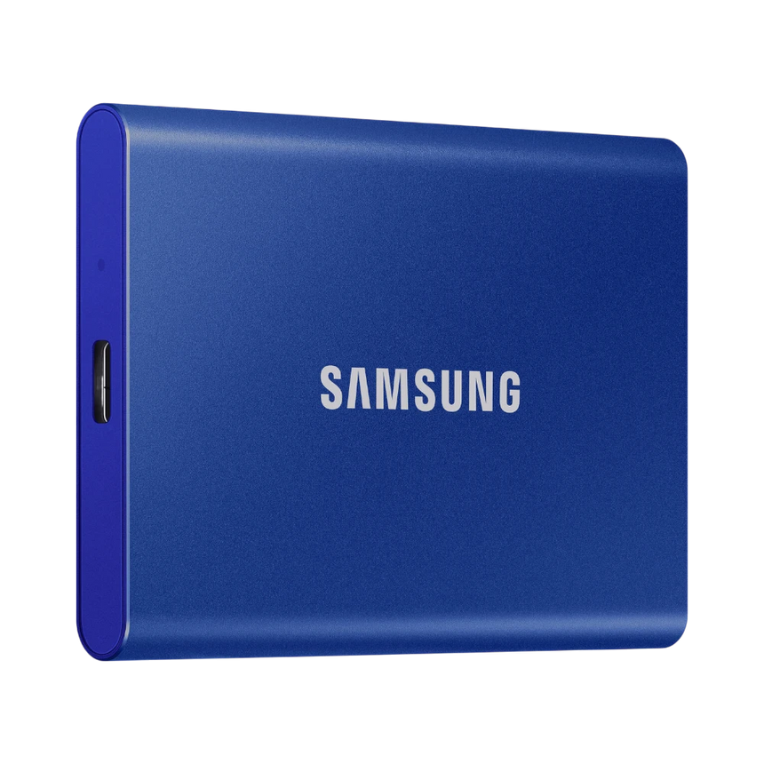 Samsung T7 500GB PCIe NVMe USB 3.2 Gen 2 Portable SSD (Indigo Blue) — Being Shipped