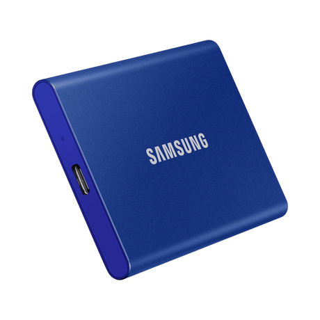 Samsung T7 500GB PCIe NVMe USB 3.2 Gen 2 Portable SSD (Indigo Blue) — Being Shipped
