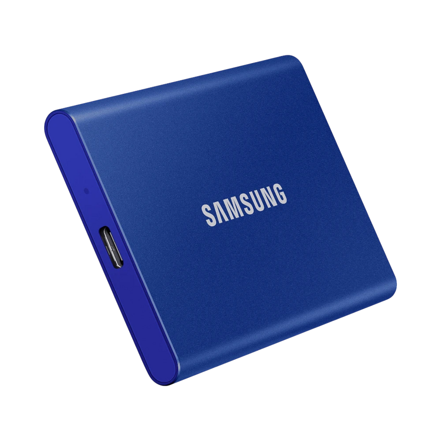 Samsung T7 500GB PCIe NVMe USB 3.2 Gen 2 Portable SSD (Indigo Blue) — Being Shipped